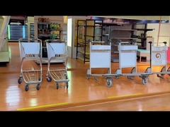 Сколько сумок помещается на тележке аэропорта?