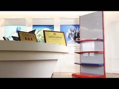 Красный синий желтый оранжевый белый Gandola Display Rack