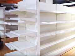 Как называются полки супермаркетов?