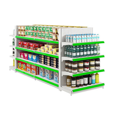 Купить 5-Shelf Metal Gondola Display for Supermarkets 80kg Capacity online manufacture