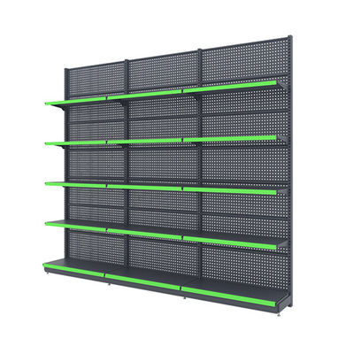 Купить Металлическая гондола с быстроустанавливающейся полкой и регулируемой спиной для розничных магазинов online manufacture