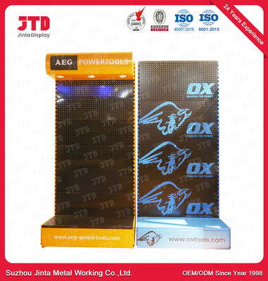 Купить Голубой дисплей супермаркета включая стеллаж для выставки товаров в набор отложенных изменений электрических инструментов 900mm online manufacture